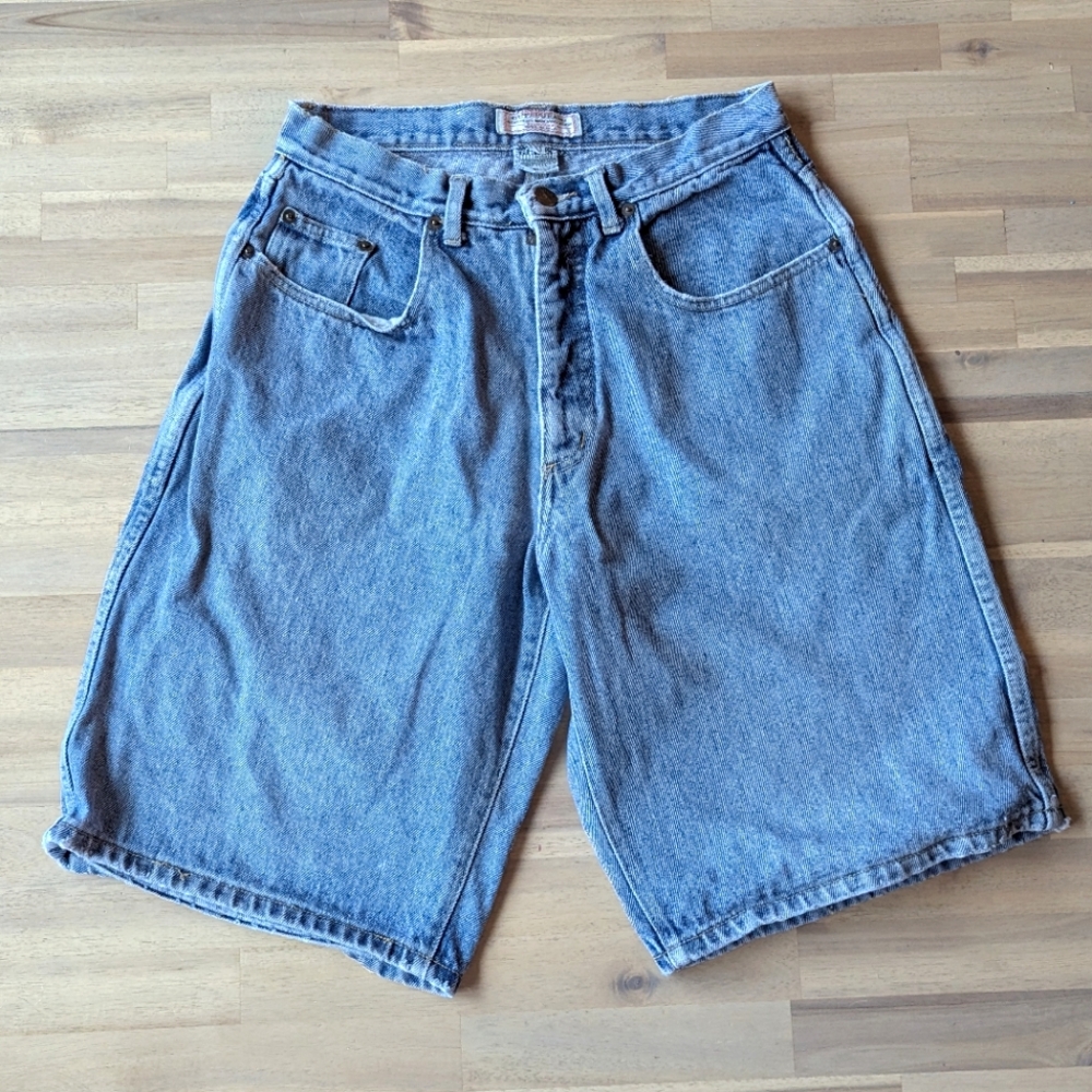GUESS Vintage Men's Blue Denim Shorts (Sz 31)